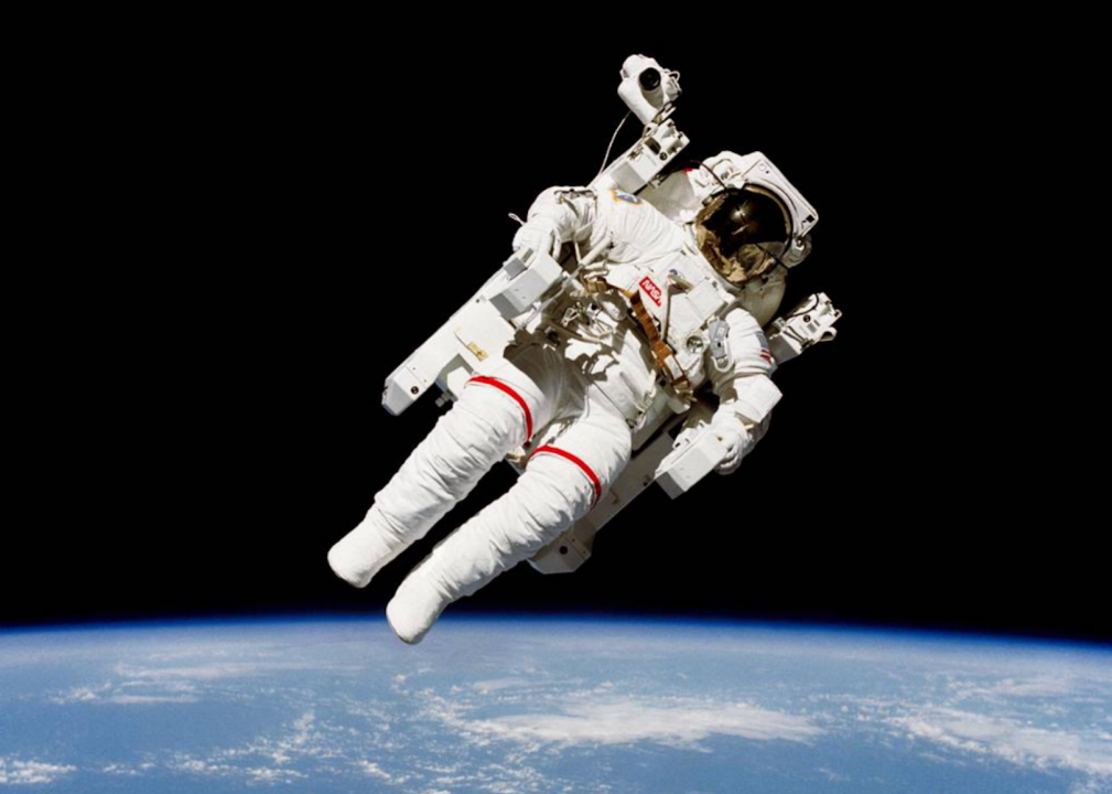 Untethered in space